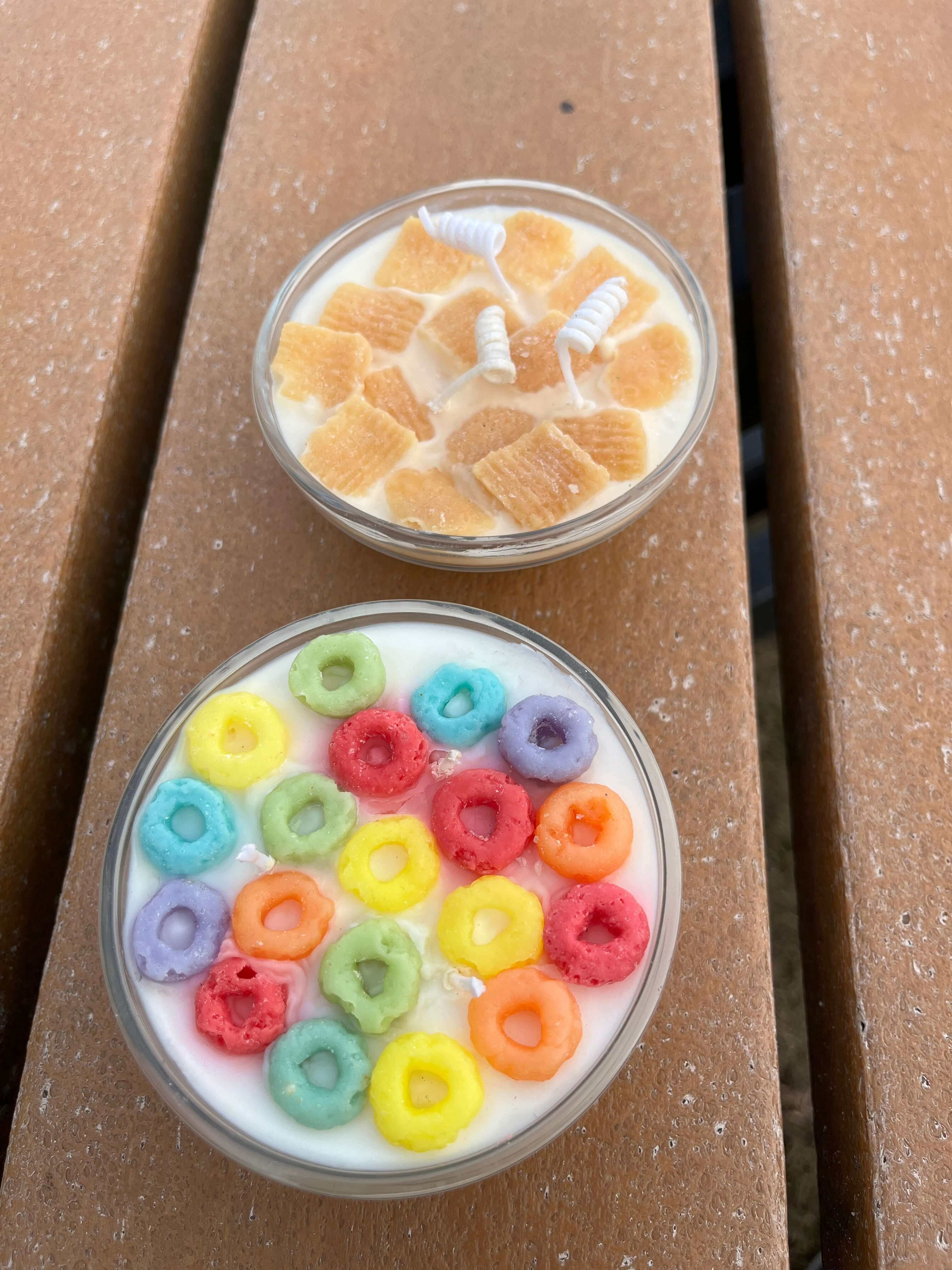 Fruit Loop Bowl Candle